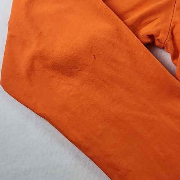 Nike NFL Team Apparel Miami Dolphins Mens Large Orange Flock Long Sleeve T-Shirt - Picture 7 of 9